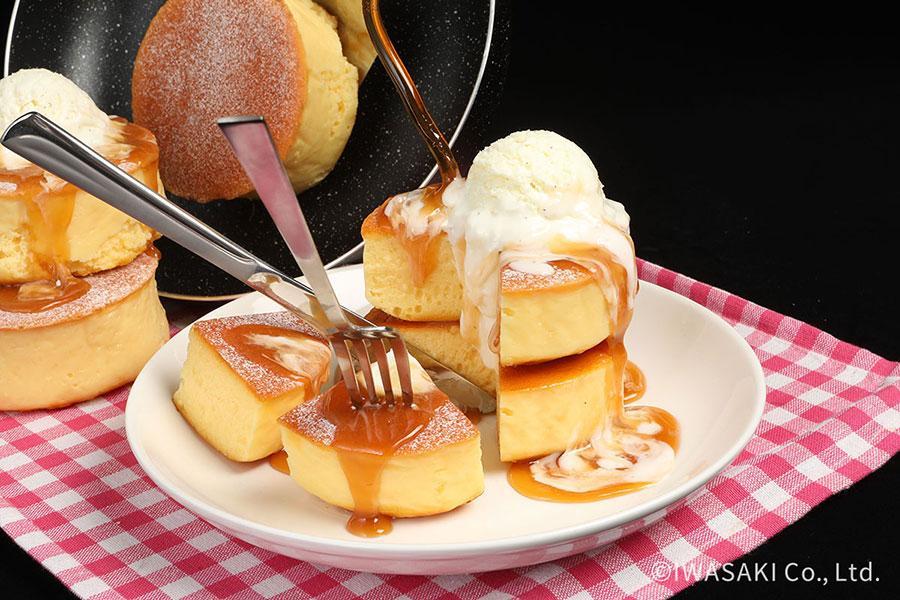 キャラメルハニートースト　食品サンプル　蝋サンプル　ケーキ　スイーツ　実物大 リアルすぎる…SNSで話題呼んだ「食品サンプル展」が大阪で/関西
