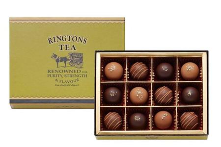 　「リントンズの英国紅茶トリュフ」（１２個入 ２１６０円）