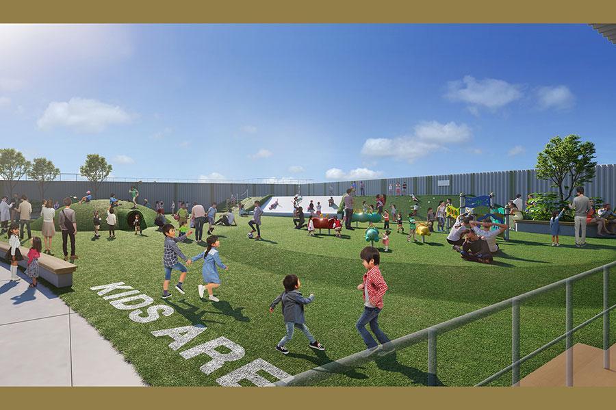 ４階「空の広場」プレイゾーンイメージ画像