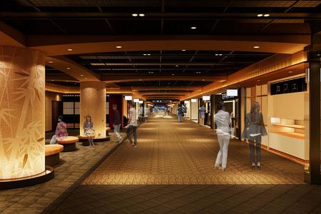 京都駅前地下街「ポルタダイニング」のイメージ