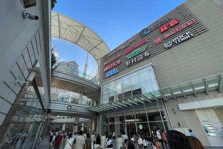 　あべのＱｓｍａｌｌ（キューズモール）外観（２０２２年８月撮影）