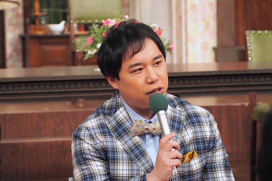『探偵！ ナイトスクープ』の新探偵に就任した気持ちを話す霜降り明星・せいや（3月10日・ABCテレビ）