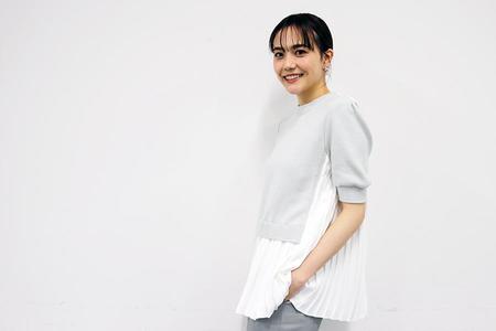 　カンテレのＳＰドラマ『３年ＶＲ組』で妻・内田みちるを演じる松井愛莉（３月２４日・カンテレ）