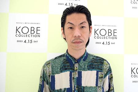 ファッションショー『神戸コレクション』に出演した呂布カルマ（４月１５日・神戸市内）