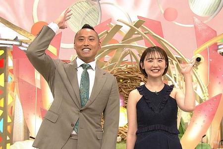 5月28日放送の『新婚さんいらっしゃい！』より、塩浦慎理＆おのののか夫婦(C)ABCテレビ