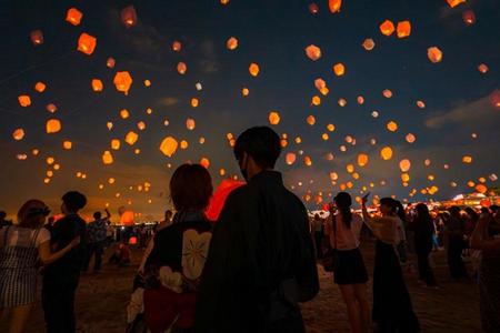 『泉州ビーチランタンフェスVol.4～夜空に舞う灯りに願いをのせて～』