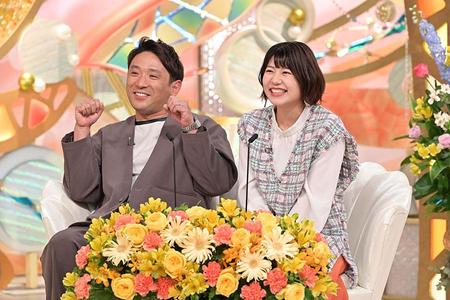 ６月１０日放送の『新婚さんいらっしゃい！』より、酒井健太＆矢端名結夫妻（Ｃ）ＡＢＣテレビ