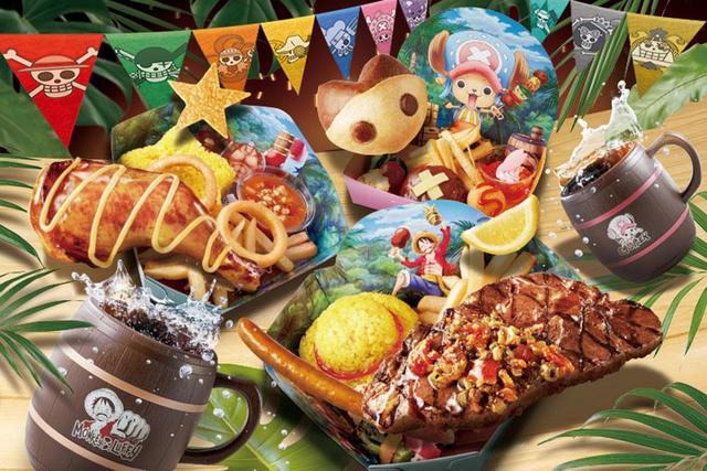 【超レア品】ワンピース ユニバーサルパッド 中国 台湾限定 ルフィの肉肉プレート」で海賊気分！ USJ×ワンピースの夏恒例