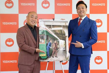 　初の全国ツアーをおこなうギャロップ（左から林健、毛利大亮）（７月１３日・大阪市内）