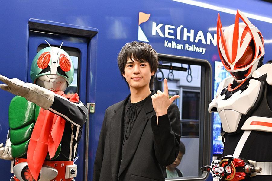 仮面ライダージオウの奥野壮 先輩1号に「お世話になっています