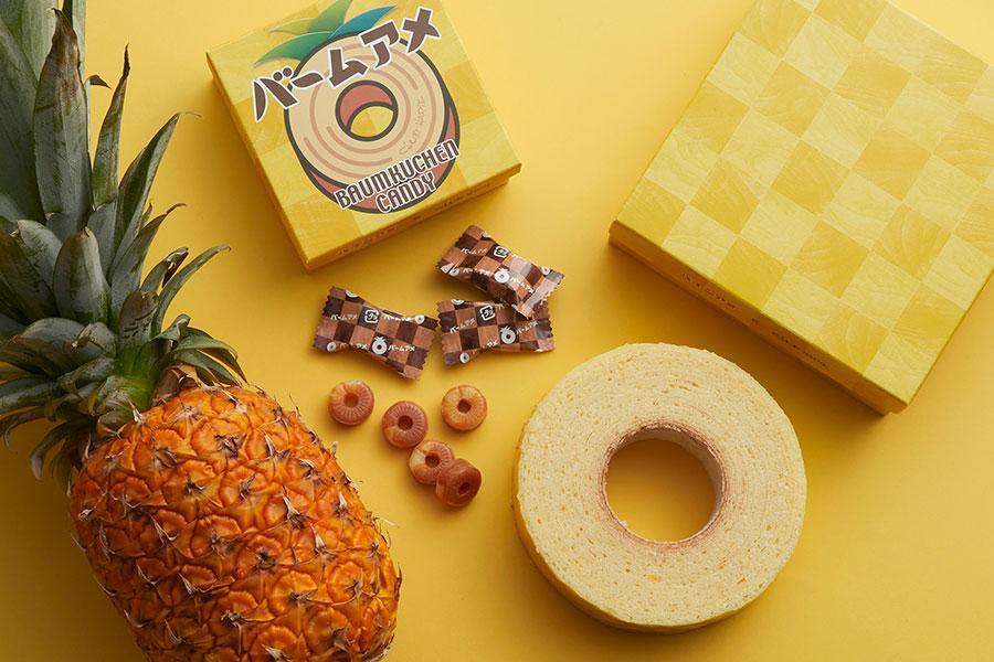 　関西人にお馴染みの「パインアメ」と洋菓子店「クラブハリエ」の初タッグ