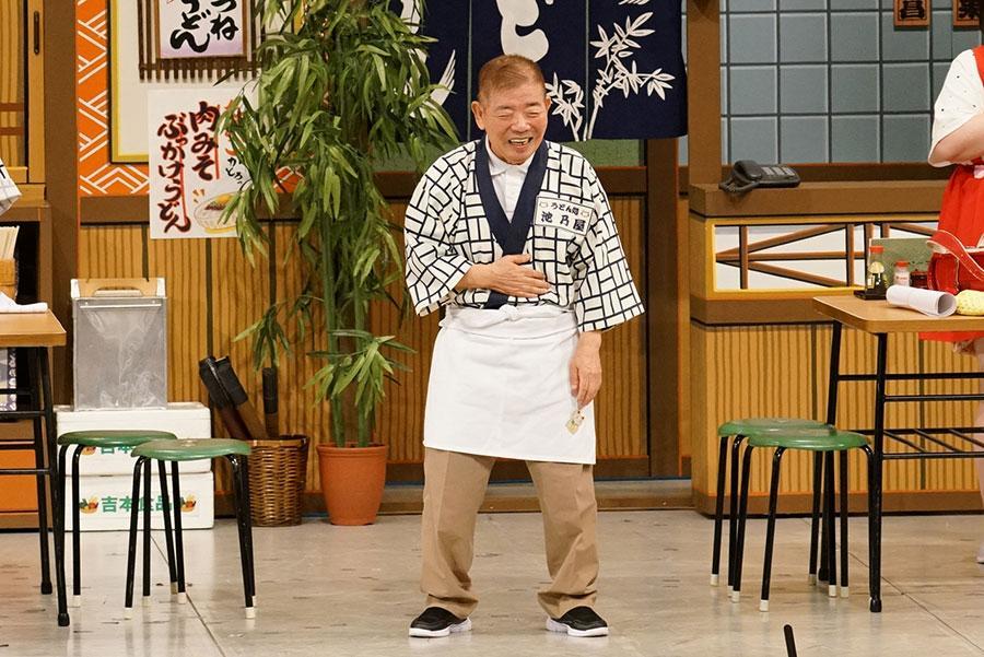 9月19日の「なんばグランド花月」本公演の吉本新喜劇で座長を務めた、池乃めだか