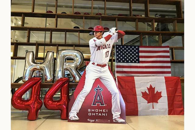 大谷翔平 HR王 記念限定キャップ 薄暗い エンゼルス2023