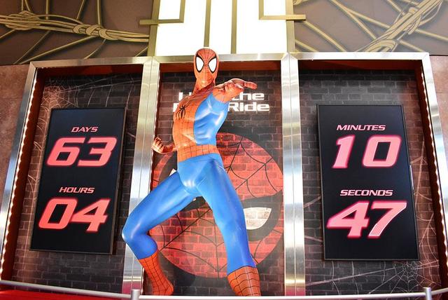 人気満点 USJ スパイダーマン ライド ポスター ライド フォトフレーム