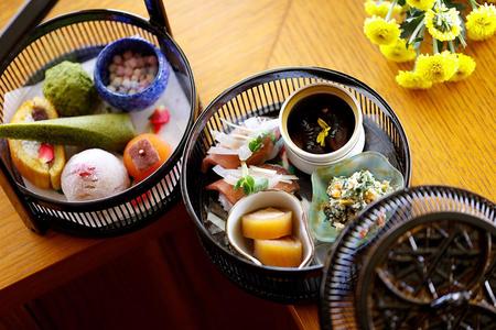 「奈良ホテル」で12月1日より発売される「和風アフタヌーンティー」