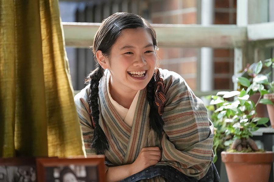 　ヒロイン・スズ子（趣里）に憧れる小林小夜役を演じる富田望生©ＮＨＫ