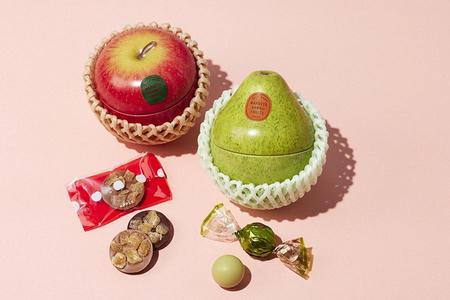 「まるっとフルーツ缶」（りんご・オレンジ・おおきないちご・もも・洋梨 ）864円