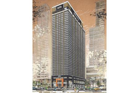 　「アパホテル＆リゾート〈大阪なんば駅前タワー〉」完成イメージ