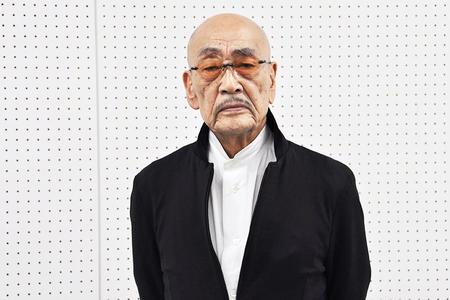 　７月１３日に上演される大駱駝艦・天賦典式『クレイジーキャメル』の会見に出席した舞踏家・麿赤兒（６月・神戸市内）