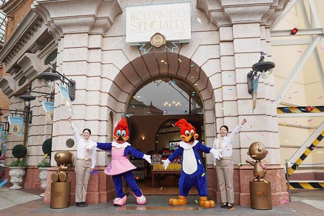 USJ ウッディウッドペッカー こそばゆい