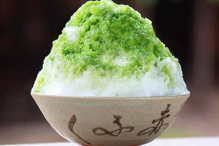 赤福の「赤福氷」（1人前・７００円）