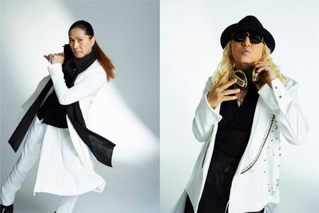 　１７日の『ぽん踊り』に登場するＴＲＦ ＳＡＭ、ＤＪ ＫＯＯ