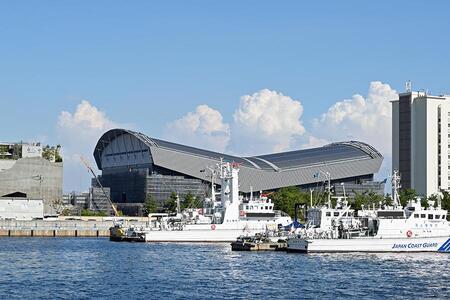 　開業２００日前…現在の「神戸アリーナ」