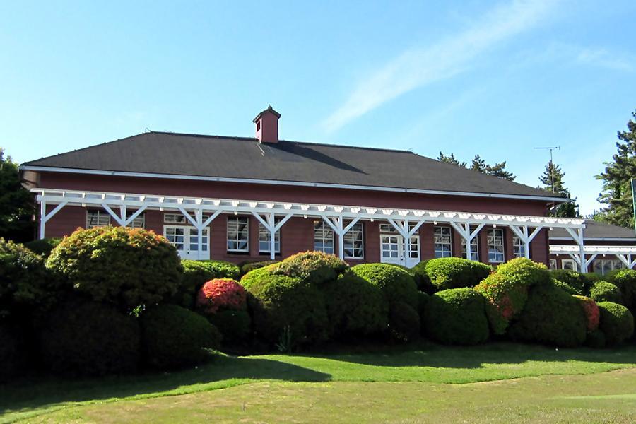 　日本最古のゴルフ場「神戸ゴルフ倶楽部」のクラブハウス