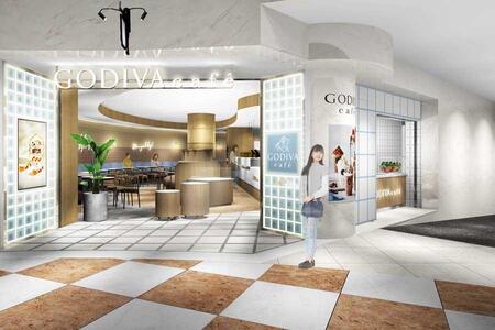 　関西初出店の「ＧＯＤＩＶＡ ｃａｆｅ」