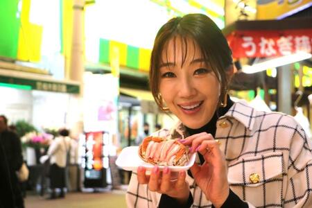 　近江町市場では香箱ガニも（Ｃ）テレビ大阪