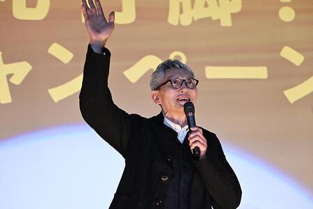 　『劇映画 孤独のグルメ』で主演＆初監督を務めた松重豊（１月２４日・大阪市内）