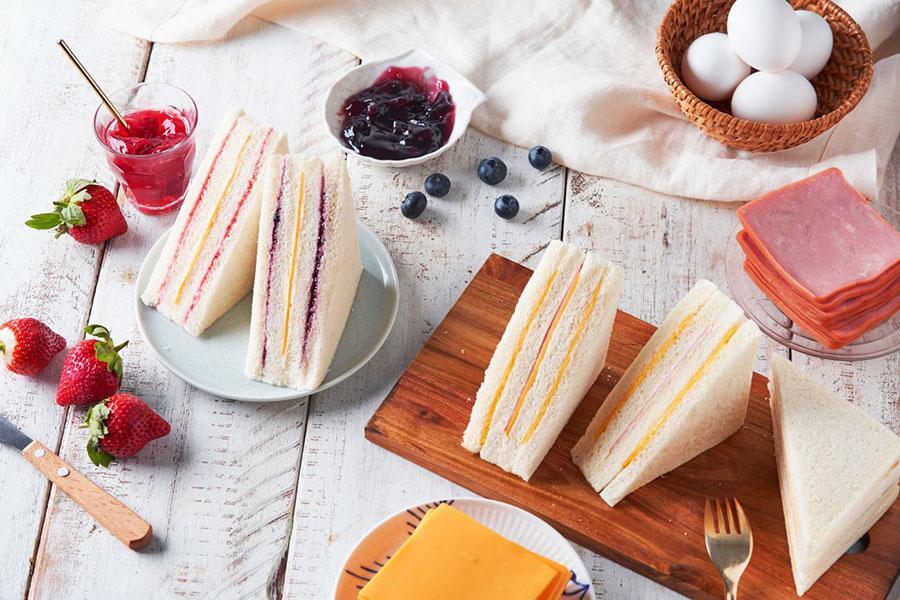 　「洪瑞珍」の台湾式サンドイッチイメージ