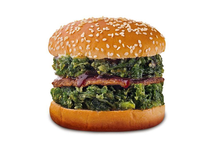 「春菊かき揚げバーガー」（単品790円）