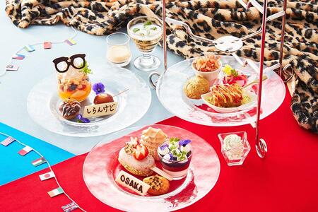 　「ホテル日航大阪」で４月１日から始まる「いらっしゃい大阪アフタヌーンティーセット」