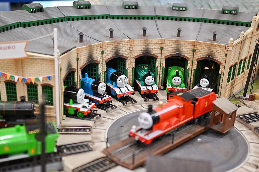 　名シーン『炭水車と転車台』の再現