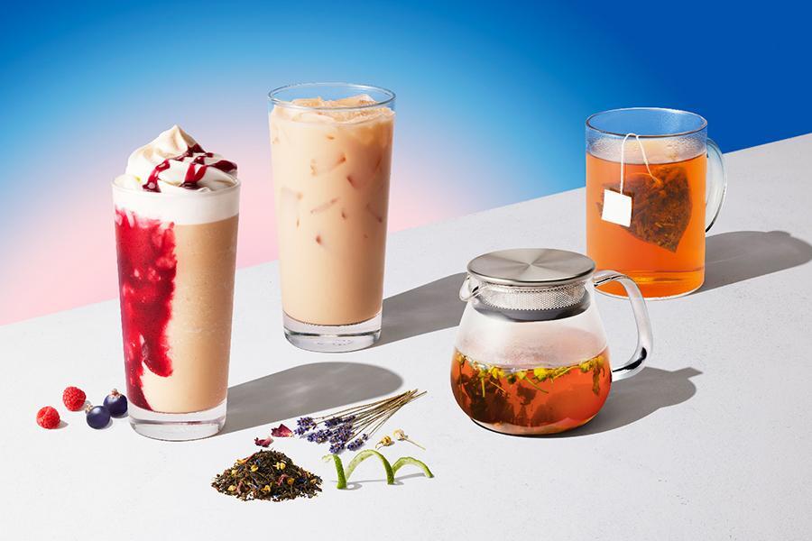 　「スターバックスティー＆カフェ」の新メニュー