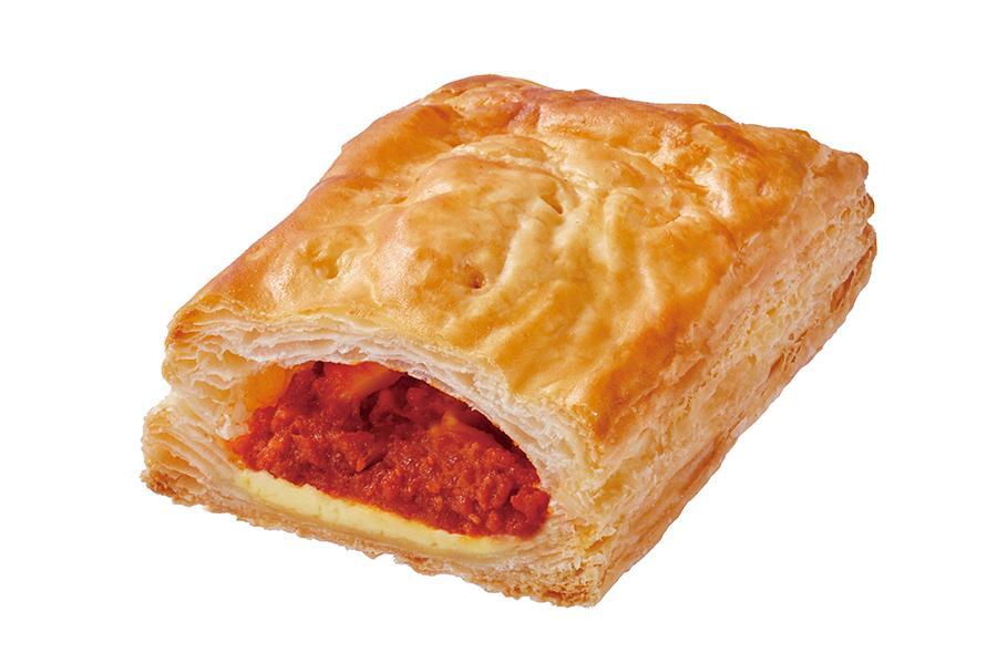 　ミスタードーナツ「さわやかトマトのチーズパイ」（テイクアウト２４８円／イートイン２５３円）