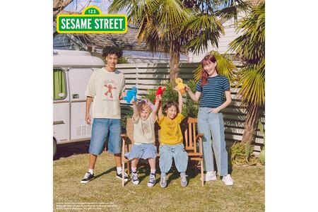 　｢ＧＵ（ジーユー）｣と｢セサミストリート｣コラボ（ＴＭ ａｎｄ Ⓒ ２０２５ Ｓｅｓａｍｅ Ｗｏｒｋｓｈｏｐ）