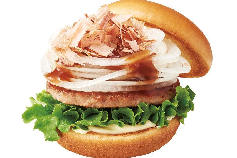 『淡路島産 たまねぎバーガー 和風しょうゆ仕立て』（４９０円）