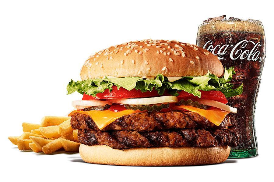 　ダブルワッパー®　チーズ セット（１３４０円→１０４０円）