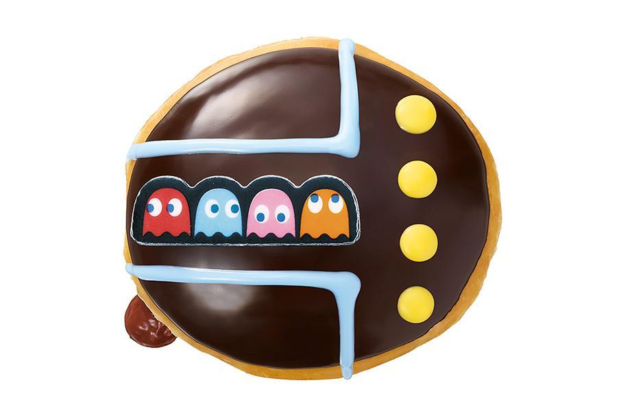 クリスピー・クリーム・ドーナツ×パックマンコラボ「ゴースト チョコレート」（410円～）