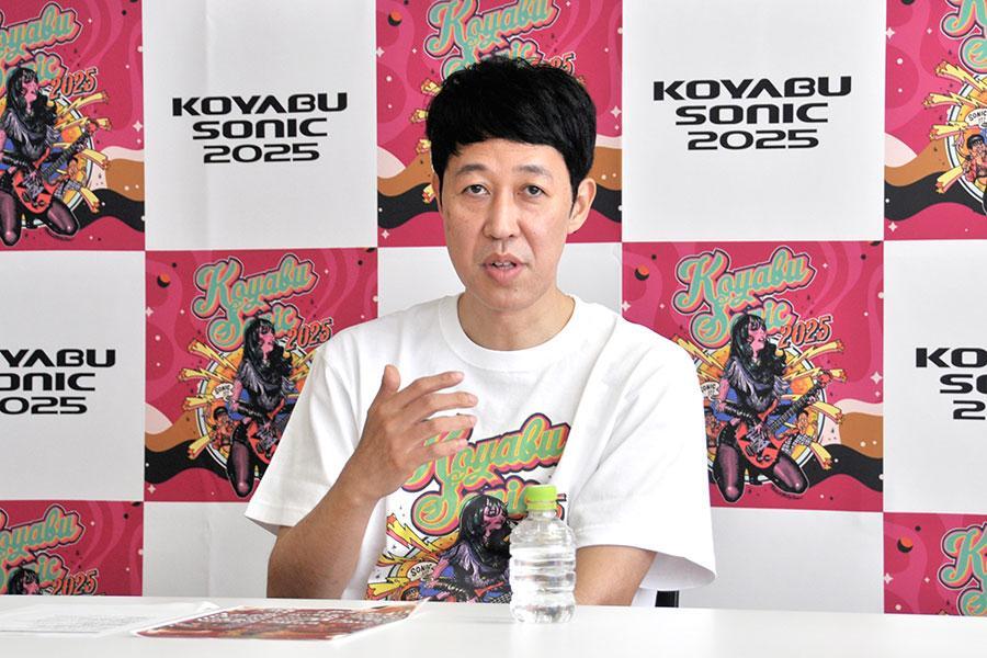 　『コヤブソニック』主催のお笑い芸人・小籔千豊（５月２１日・大阪市内）