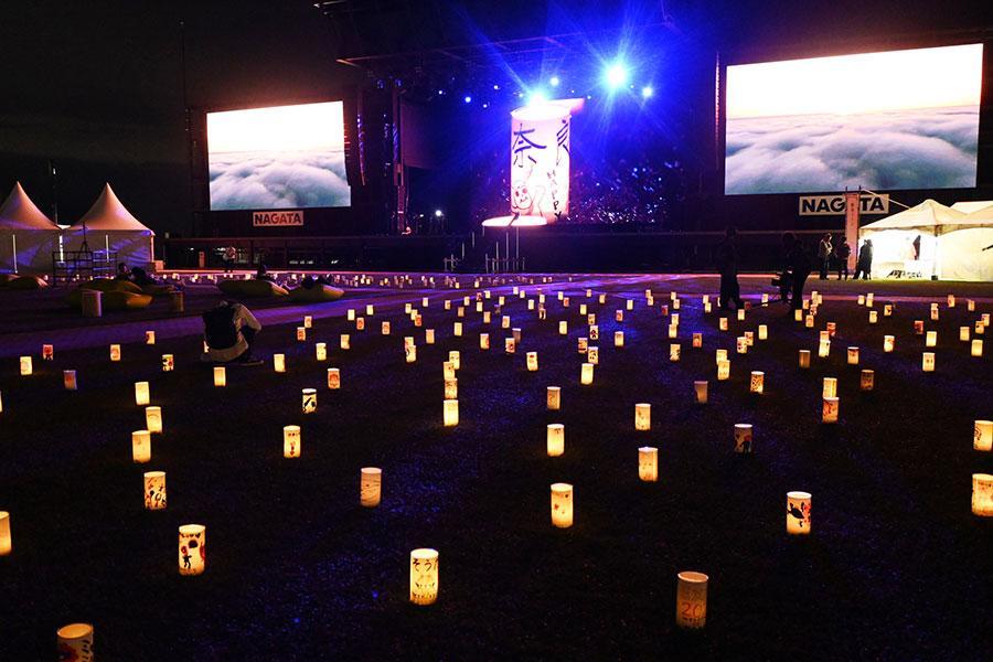 　「Ｍａｔｓｕｒｉ」での燈花会の様子