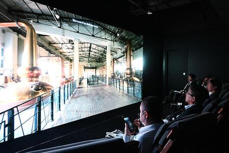 　シアターブースの様子