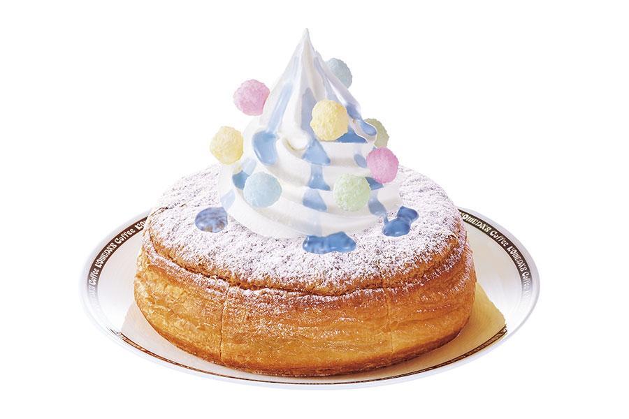 コメダ珈琲店「クッピーラムネ シロノワール」（860円～）