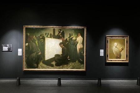 　『没後４０年 鴨居玲展 見えないものを描く』より