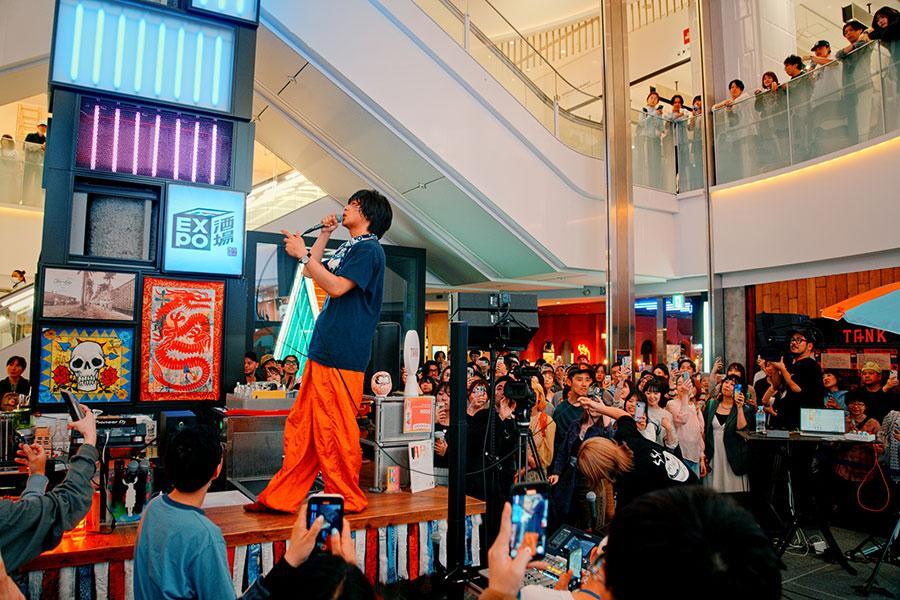 　ヘッドライナーを務めたＳｕｍｍｅｒ Ｅｙｅの破天荒パフォーマンス（５月２５日・心斎橋パルコ）