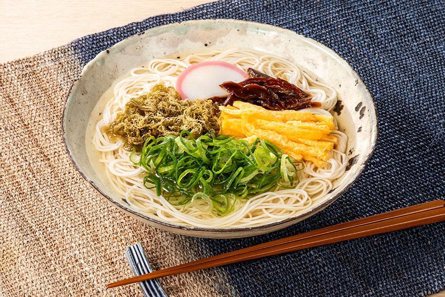 　セブン‐イレブン「出汁の旨み広がる冷かけ三輪そうめん」（税抜５１０円）※画像はイメージ