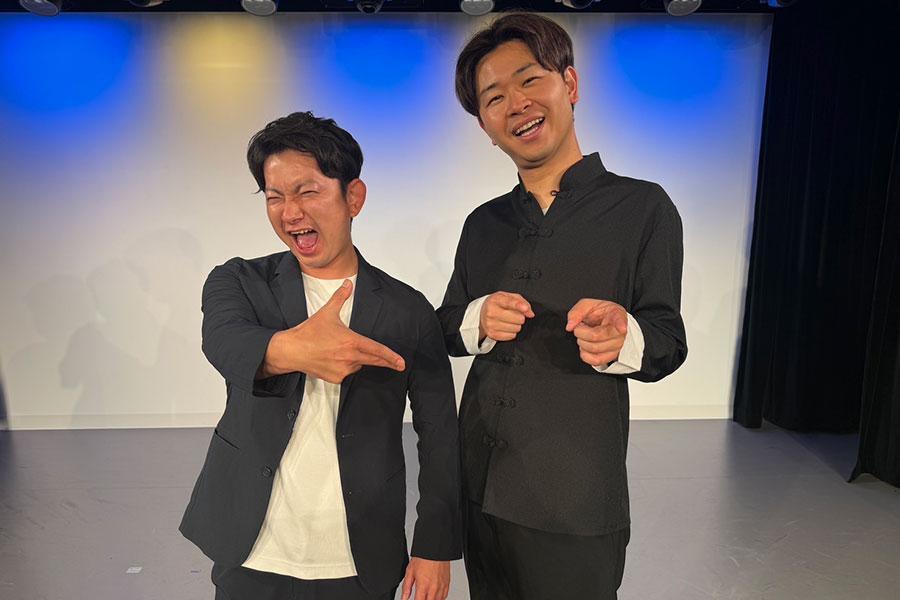 　『原田フニャオ曲芸単独ライブ ｉｎ 大阪』での原田フニャオ（６月２１日・大阪市内）