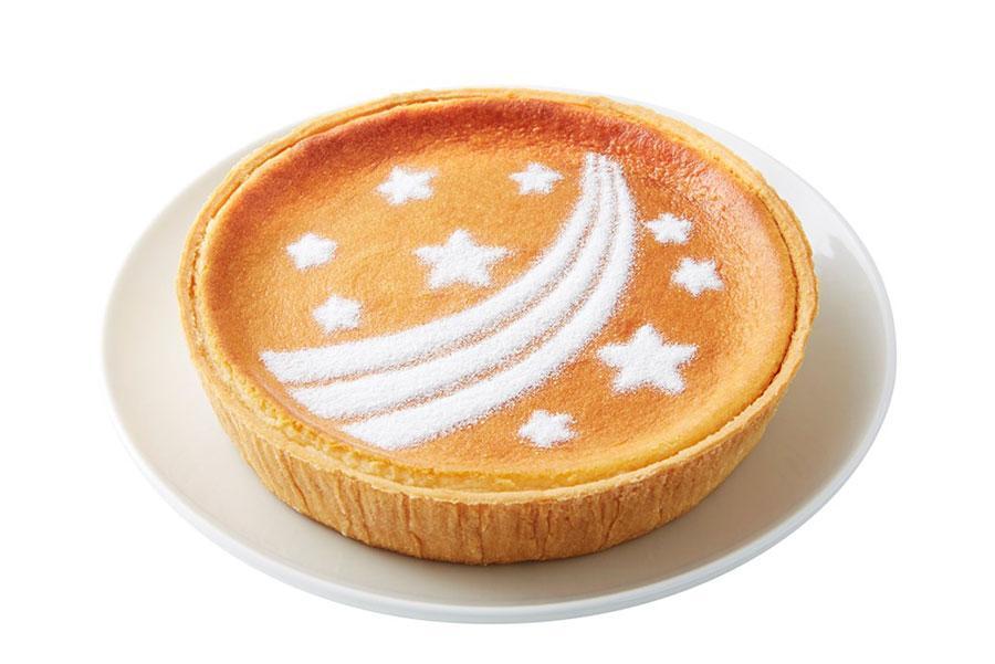 モロゾフの期間限定スイーツ「七夕デンマーククリームチーズケーキ（天の川）」（１２９６円）